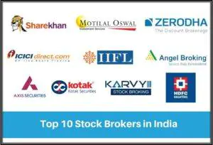 This picture represents selecting the best stock market broker in india